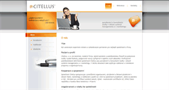 Desktop Screenshot of citellus.cz