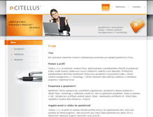Tablet Screenshot of citellus.cz